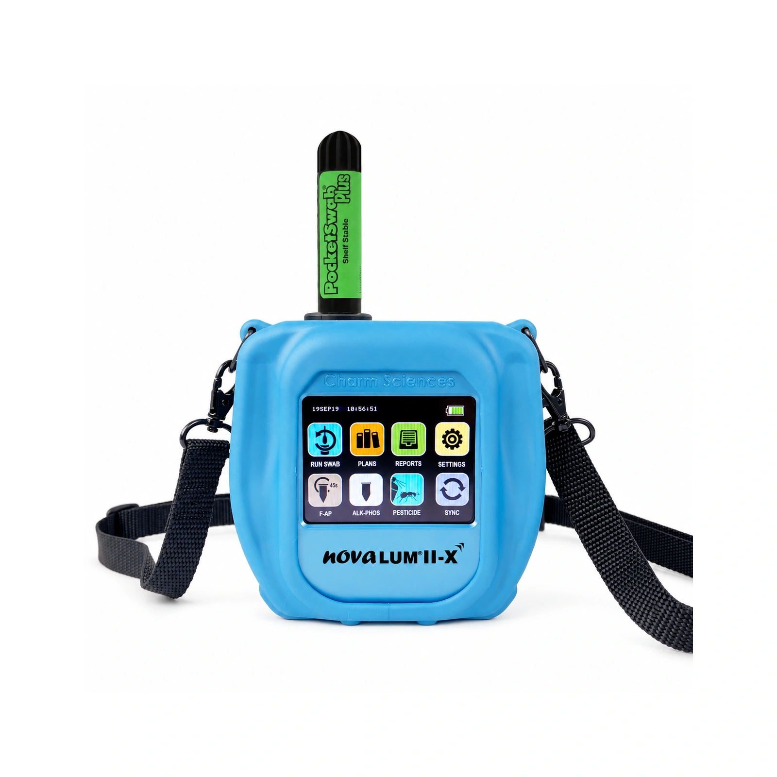 Charm novaLUM II-X luminometer with PocketSwab Plus